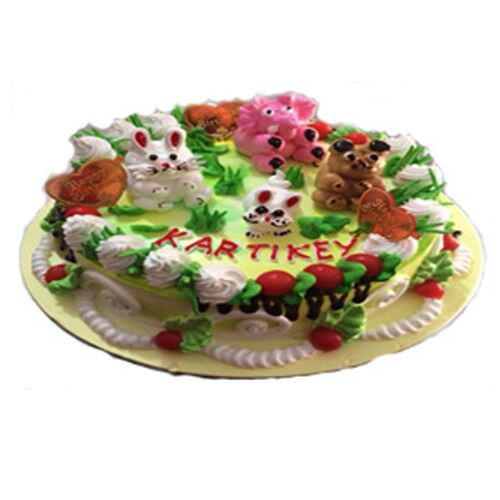 Jungle Theme Cake