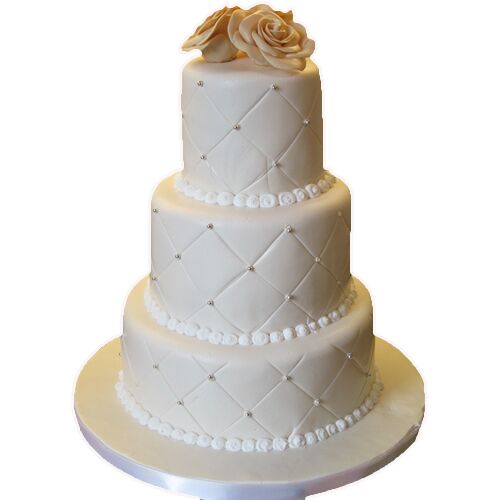 3 Layer Wedding Cake