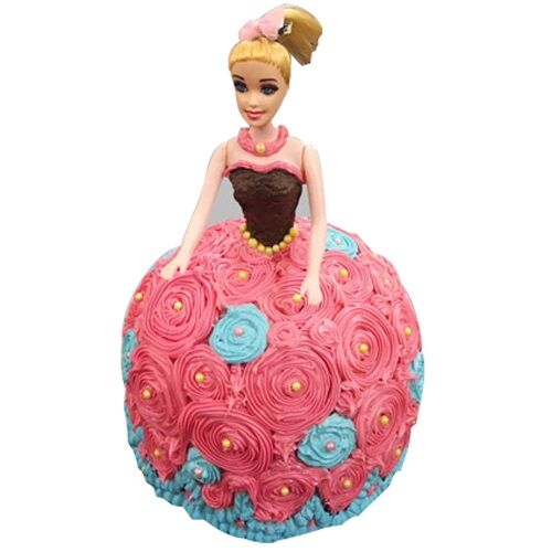 Classy Barbie Cake