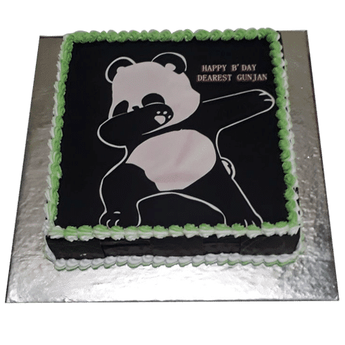 Panda Birthday Cake