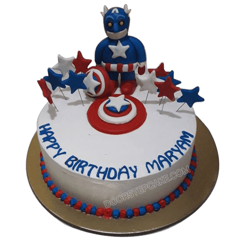 Captain America Cake