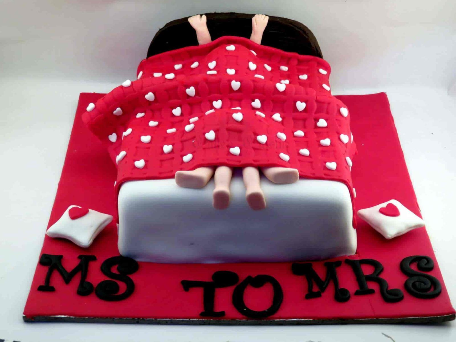 Miss to Mrs Cake for Bride