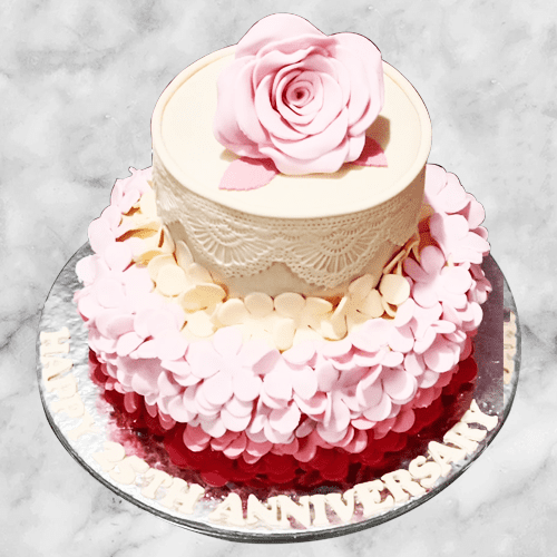 Beautiful Floral Cake