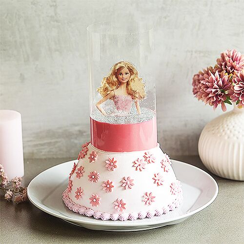 Pull Me Up Barbie Doll Cake