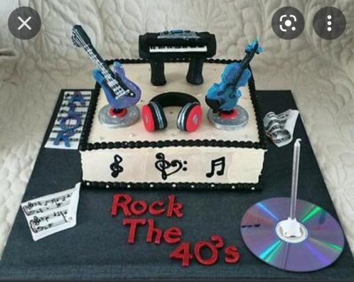 Musical Theme Cake