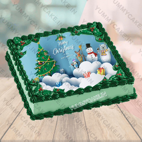 Christmas Tree Cake