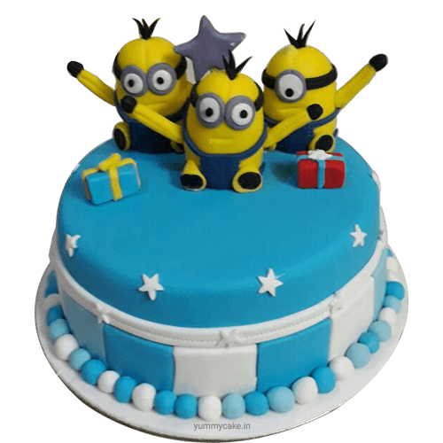 Minion Birthday Cake