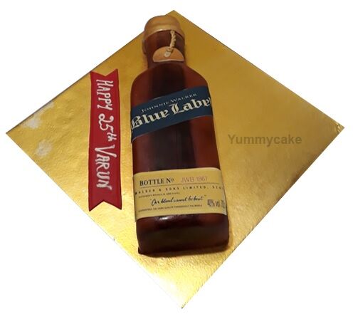 Johnnie Walker Blue Label Cake