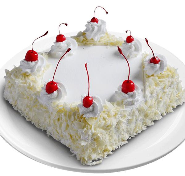 White Forest Cake