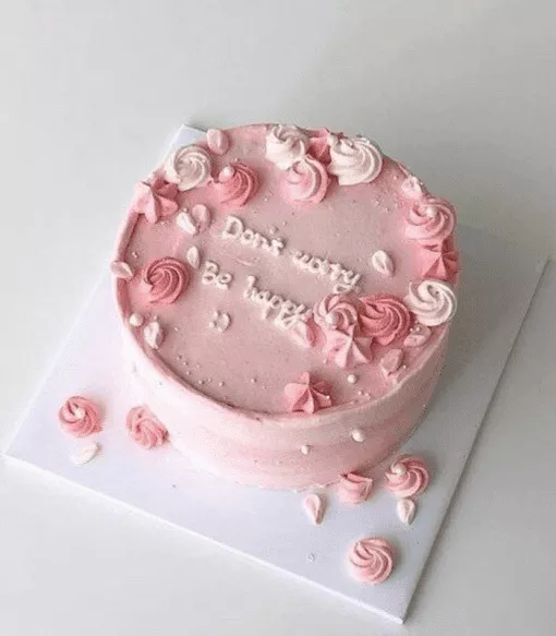 Beautiful Pink Cake