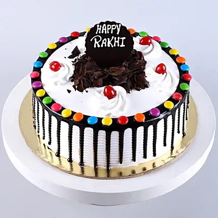 Black Forest Special Rakhi Cake