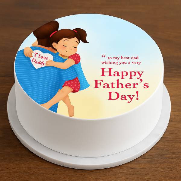 Father’s Day Love Hug Cake