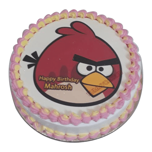 Two Birds Anniversary Cake