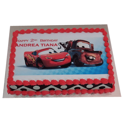 The Frosted Chick - Remake of our lightning McQueen cake! 🏁 | Facebook