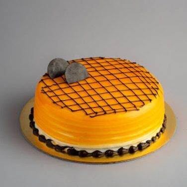 Birthday Mango Cake | bakehoney.com