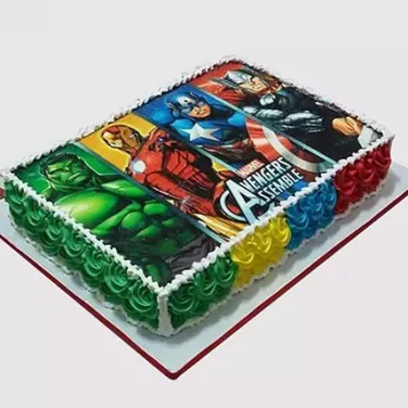 Superhero Birthday Cakes Toppers Design | JK Cake Designs