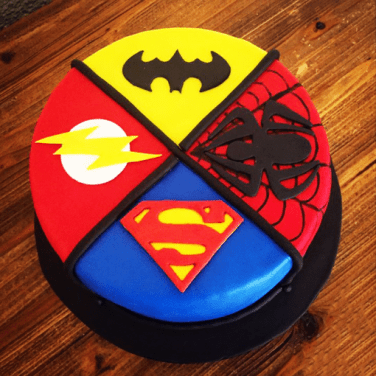 Kristes Cakes - Batman, Superman, flash birthday cake | Facebook