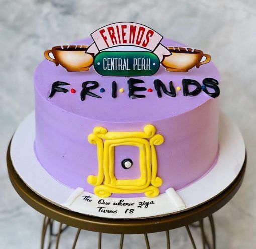 Friends TV Monica Seven Cake Topper – Pivot Here