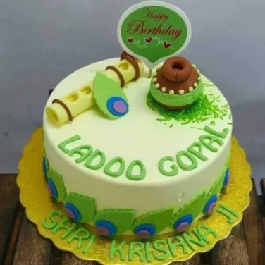 Trending Janmashtami Cake Designs