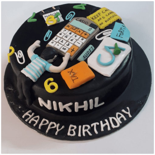 Dark Chocolate Photo Cake Delivery in Trichy, Order Cake Online Trichy, Cake  Home Delivery, Send Cake as Gift by Cake World Online, Online Shopping India