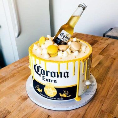 Beer Cake - | beer birthday cake